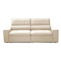 Sofá Retratil Reclinável 2 Lugares 160cm Confortável Veludo Mega Sul