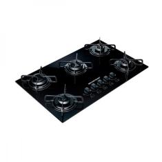 Cooktop 5 Bocas a Gás Brastemp BDD75AE - Preto