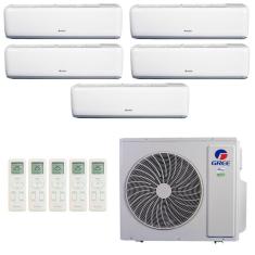 Ar-Condicionado Multi Split Inverter R-32 Gree 42.000 (4x Evap HW 9.000 + 1x Evap HW 12.000) Quente/Frio 220V