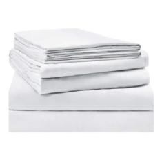 Lencol Solteiro Sem Elástico Avulso Percal 180 Fios Cama Box - OutCasa