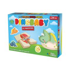 Quebra-Cabeça Dino Baby - 32 Peças - Pais e Filhos