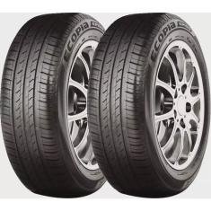 Kit 2 Pneus Bridgestone Aro 15 Ecopia Ep150 195/60r15 88v