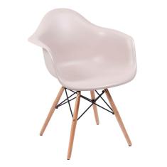 Cadeira Eiffel com Braço e Base Madeira Or Design - Fendi