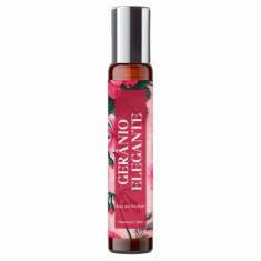 Perfume Roll On Gerânio Elegante Feminino 10Ml - Natural - Essência Do