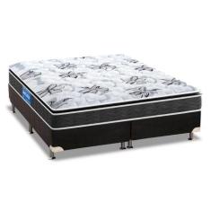 Cama Box Queen: Colchão Ortopédico Probel Guarda Costas Extra Firme + 