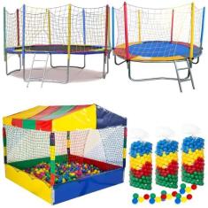 Pula Pula 3,05m Resistente  Pula Pula 2,30m Nacional  Piscina de Bolin