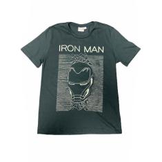 Camiseta Manga Curta Iron Man P32322 Cativa