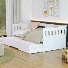 Bicama Infantil Madeira Macica Branco Exclusivo Mobilistore
