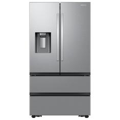 Geladeira Smart Samsung Frost Free French Door RF27 com SpaceMax e All Around Cooling 576L - Inox