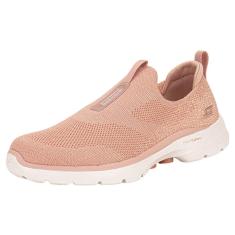 Tênis Feminino Go Walk 6 Glimmering Skechers 124502