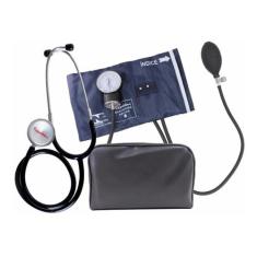 Aparelho Medidor de Pressão Fecho Metal Com Estetoscópio Simples - PRE