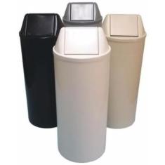 Cesto Lixeira 22 Litros Com Tampa Vai E Vem Basculante - JSN