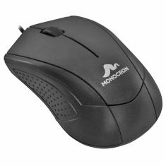 Mouse Mn232 Preto 1.5m Dpi 1000 - monocron