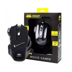 Mouse Gamer LED Universal Knup Kp-v4 3000 Dpi