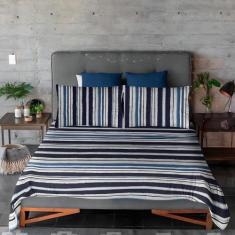 Jogo de Lençol Cama Casal 100 % Algodão 4 Peças Essenciale - CASA DONA