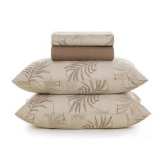 Jogo de Lençol Solteiro Percal 160 Fios 100% Algodão Karsten Estampado 3 Pçs (Silas)