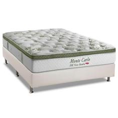 Cama Box Casal: Colchão Molas Ensacadas Herval MasterPocket Monte Carl