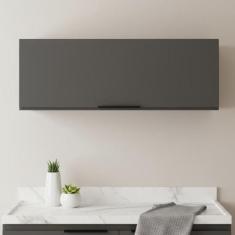 Armário Aéreo de Cozinha Geladeira 80cm 1 Porta Basculante Etna - Poli