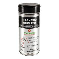 Magnésio Quelato 120 Cápsulas - Meissen - A 