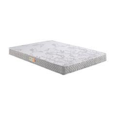 Colchão Casal Ecoflex Espuma D23 Ecoline Liso 138x188x12cm Cinza