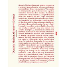 Quando Marina Abramovic morrer: Uma biografia