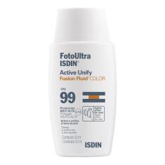 Isdin Fusion Fluid Active Unify Color Fps99 50ml Foto Ultra ISDIN Active Unify Fusion Fluid Sem Cor FPS99 50ml
