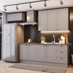 Cozinha Compacta 4 Peças Amy Casa 812 - Cinza