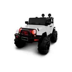 Mini Carro Jeep Elétrico Infantil Importway 12V Até 25 Kg Luzes Som Bivolt Com Controle