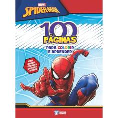 100 Páginas Para Colorir Marvel - Homem Aranha