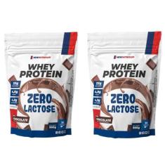 Kit 2 Whey Zero Lactose 900G New Nutrition