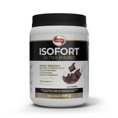 Isofort Ultra Imuno Cacau 600Gramas Whey Protein Vitafor