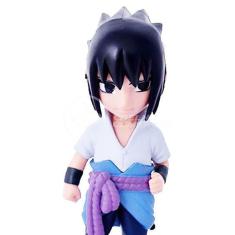 Boneco Miniatura Action Sasuke Uchiha Naruto Shippuden