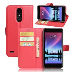 Capa para LG LV5, capa carteira flip de couro PU premium com compartimento para cartão, suporte e fecho magnético [capa interna de TPU à prova de choque] Compatível com LG LV5