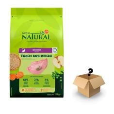 Ração Guabi Natural Gatos Adultos Frango e Arroz Integral 7,5kg + Surpresa