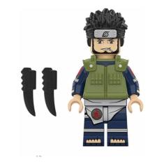 Boneco Blocos De Montar Sarutobi Asuma Naruto