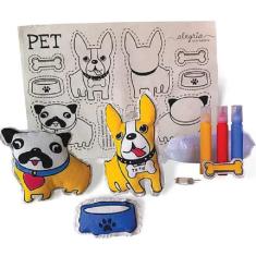Boneca de Pano - Pets - Alegria Sem Bateria