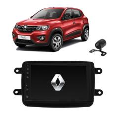 Kit Central Multimídia Kwid Mp5 / Mp8 + Moldura + Câmera + TV - Tay Te