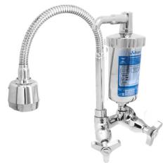 Torneira Filtro Tubo Gourmet Com Copo Abs C25 Parede - Bognar