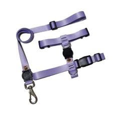 Peitoral coleira H para cachorro com guia resistente para passeio - FA