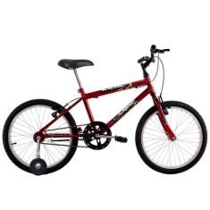 Bicicleta Infantil Aro 20 + Rodinha Masculina Passeio Menino - Dalanni