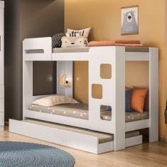 Treliche 100% Mdf Com Prateleira Vegas Branco