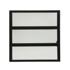 Vitro Basculante De Alumínio 0,40 X 0,60 Linha Modular Preto