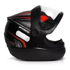 Capacete Moto Automático Modelo San Marino Fw3 Fechado-Unissex