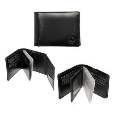 Carteira Masculina Couro com porta cartões cédulas rg cnh moedas - Kar