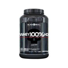 Whey Protein 100% HD Pure 900g Pote BLACK SKULL ( Isolado - Hidrolisad