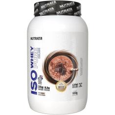Iso Whey Pure Isolado Chocolate 900g - Nutrata