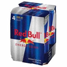 Energético Red Bull - Pack Com 4 Unidades