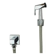 Ducha Higiênica Com Registro Em Metal Quadrado