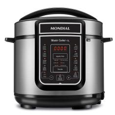 Panela De Pressão Elétrica Mondial Digital Master Cooker Pe-38 Panela Elétrica Pressão-220v-preto-inox