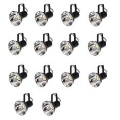 Kit 17 Spot Trilho Perfilado Eletro calha Par20 Bulbo OL5 - Hiperlight